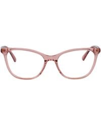 Longchamp - Cat Eye Frame Glasses - Lyst
