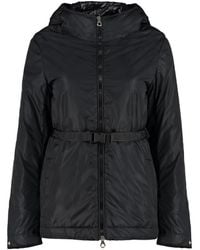 Duvetica - Long-Sleeved Hooded Casual Jacket - Lyst
