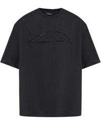 DSquared² - Icon Patch Logo Embroidered T-Shirt - Lyst