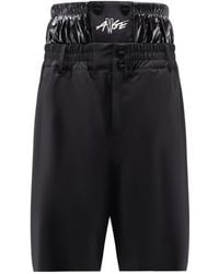 Moncler - X Asap Rocky Logo Printed Layered Shorts - Lyst