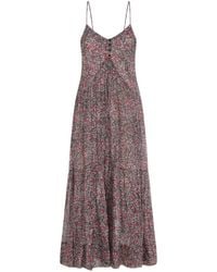 Isabel Marant - Isabel Marant Étoile Sabba V-Neck Dress - Lyst