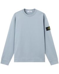 Stone Island - Regular Fit Crewneck Sweatshirt - Lyst