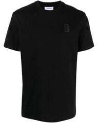 Ferragamo - Ferragamo Logo Patch Crewneck T-Shirt - Lyst