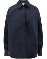 Aspesi - Long-Sleeve Shirt With Snap Closures - Lyst