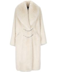 Dondup - Faux-Fur Coat - Lyst