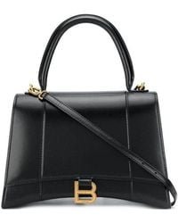 Balenciaga - Hourglass Medium Top Handle Bag - Lyst