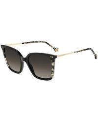 Carolina Herrera - Square Frame Full Rim Sunglasses - Lyst