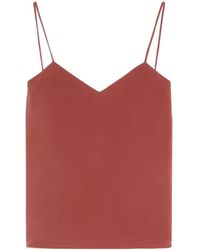 Max Mara - Silk Tank Top - Lyst