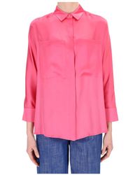 Semicouture - Oversized Pocket Shirt - Lyst