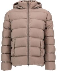 Herno - Hooded Down Jacket - Lyst