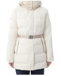 Duvetica - Long-Sleeved Hooded Down Jacket - Lyst