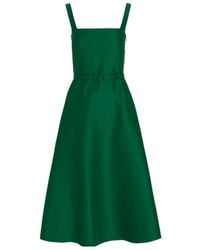 Valentino - Vlogo Signature Belted Dress - Lyst