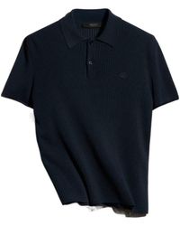 Gucci - Technical Knit Fabric Polo Shirt With Embroidery - Lyst