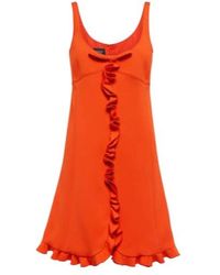 Giambattista Valli - Ruffled Crêpe Minidress - Lyst