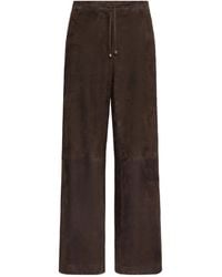 Max Mara - 'S Tempio Drawstring Wide-Leg Pants - Lyst