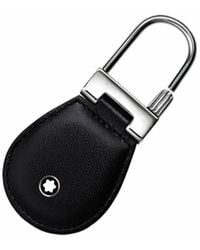 Montblanc - Logo Curved Key Chain - Lyst