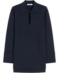 Max Mara - Fuggito Keyhole Detailed Polo Top - Lyst