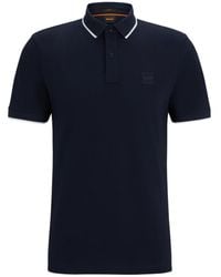 BOSS - Short-Sleeved Polo Shirt - Lyst