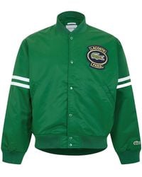 Lacoste - Heritage Varsity Jacket - Lyst
