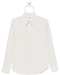 Iceberg - Vertical-Stripe Long-Sleeve Shirt - Lyst