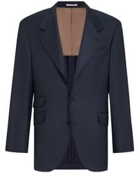 Brunello Cucinelli - Long-Sleeved Suit Jacket - Lyst