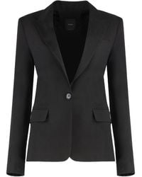 Pinko - Single-Breasted Tailored Blazer - Lyst