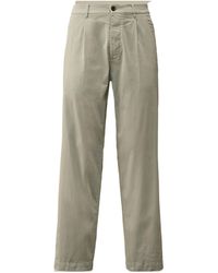 C.P. Company - Sateen Straight-Leg Trousers - Lyst