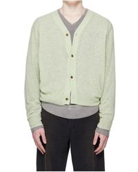 Ssstein - Knitted V-Neck Cardigan - Lyst