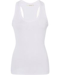 The Row - Cendrea Ribbed Racerback Tank Top - Lyst