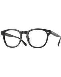 Oliver Peoples - Kisho Square-Frame Glasses - Lyst