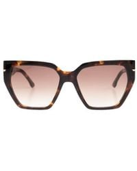 Victoria Beckham - Square Frame Sunglasses - Lyst