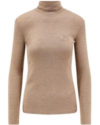 Max Mara - Cono Turtleneck Knitted Jumper - Lyst