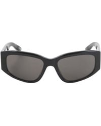 Balenciaga - Eyewear Rectangle Frame Sunglasses - Lyst