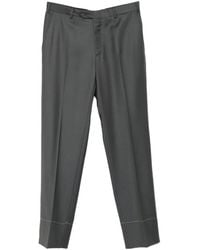 Brioni - Tigullio Pressed-Crease Tailored Trousers - Lyst