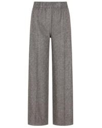D.exterior - Elastic-Waist Casual Trousers - Lyst