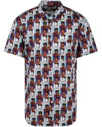 Comme des Garçons - Comme Des Garçons Shirt Graphic Printed Buttoned Shirt - Lyst
