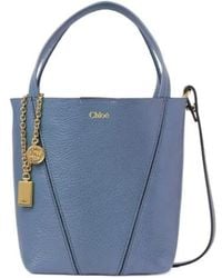 Chloé - Chloé Spin Chain Shoulder Bag - Lyst