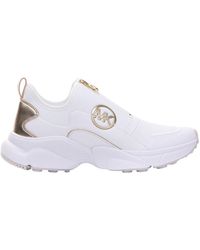 Michael Kors - Sami Logo-Appliqué Zipped Sneakers - Lyst