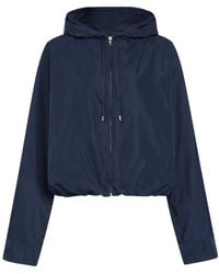 Alaïa - Alaïa Hooded Zip-Up Jacket - Lyst