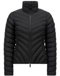 Moncler - Grange Diagonal-Quilted Short Down Jacket - Lyst