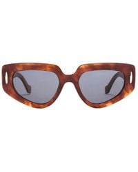 Loewe - Cat Eye Frame Sunglasses - Lyst