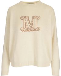 Max Mara - Logo Sweater - Lyst
