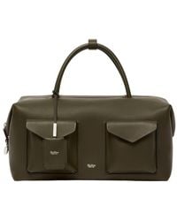 Max Mara - Medium Folded-Sides Leather Tote Bag - Lyst