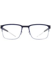 Mykita - Rectangle-Frame Metal Glasses - Lyst