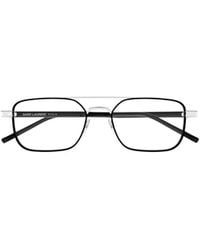 Saint Laurent - Eyewear Sl 780 Rectangular Glasses - Lyst