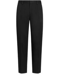 Dolce & Gabbana - Pressed Crease Tailored Pants - Lyst
