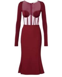 Nensi Dojaka - Paneled Corset Dress - Lyst