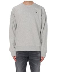 DIESEL - Long-Sleeved Pullover Hoodie - Lyst