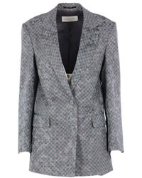 Dries Van Noten - Patterned Single-Breasted Jacket - Lyst