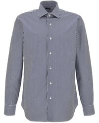 Barba Napoli - Classic Striped Dress Shirt - Lyst